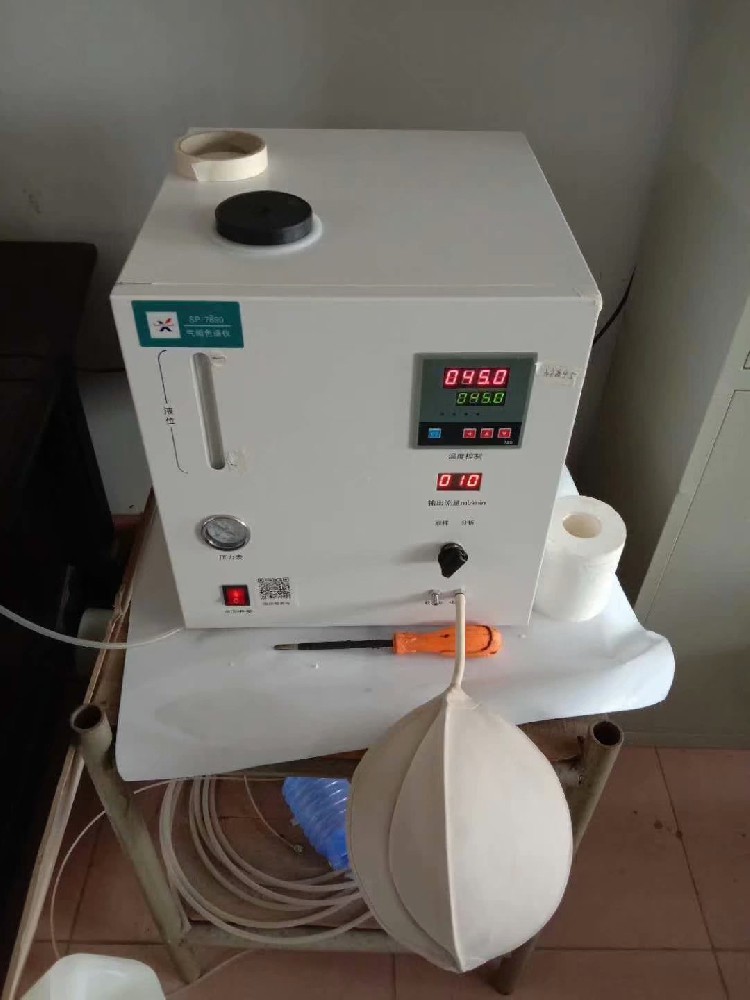 菏泽气化站液化气分析仪调试现场