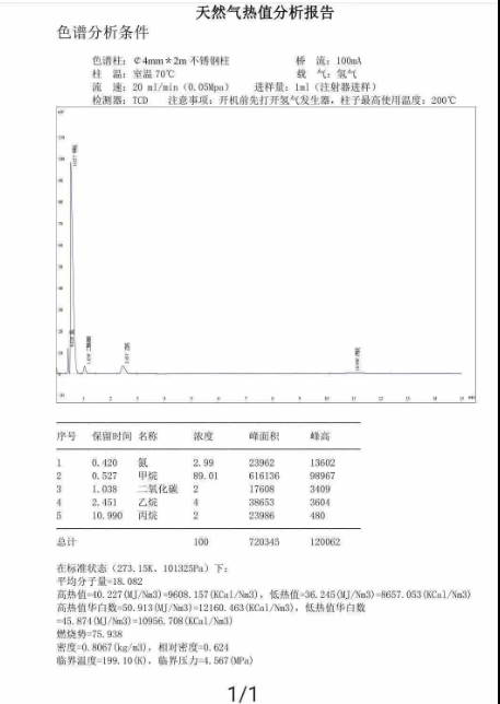 天然气热值分析仪